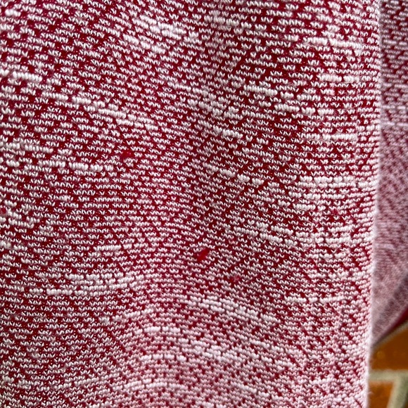 ELOQUII Women’s Plus Knit Moro Jacket Heather Red Size 26/28 with Pockets - Picture 3 of 10